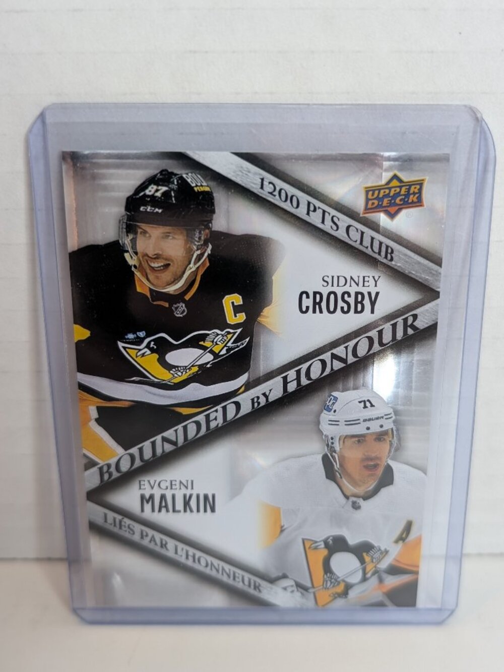 2024 Tim Hortons Greatest Duos & PWHL Hockey Cards Bound By Honour - BH-4 Crosby